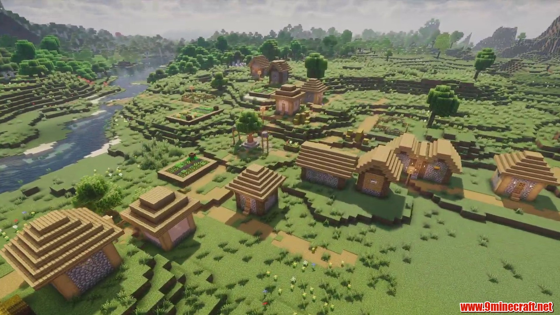 Large Flat Land Seed in Minecraft seed 4366947006942239813