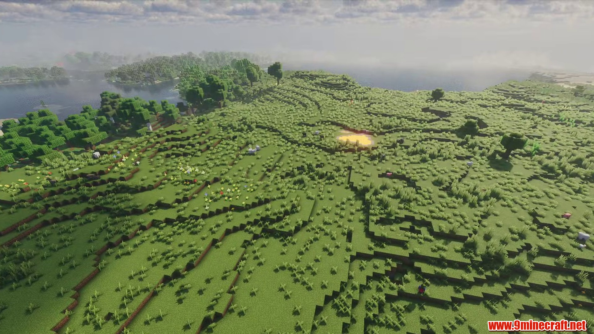Large Flat Seed in Minecraft seed 7332761192578771093
