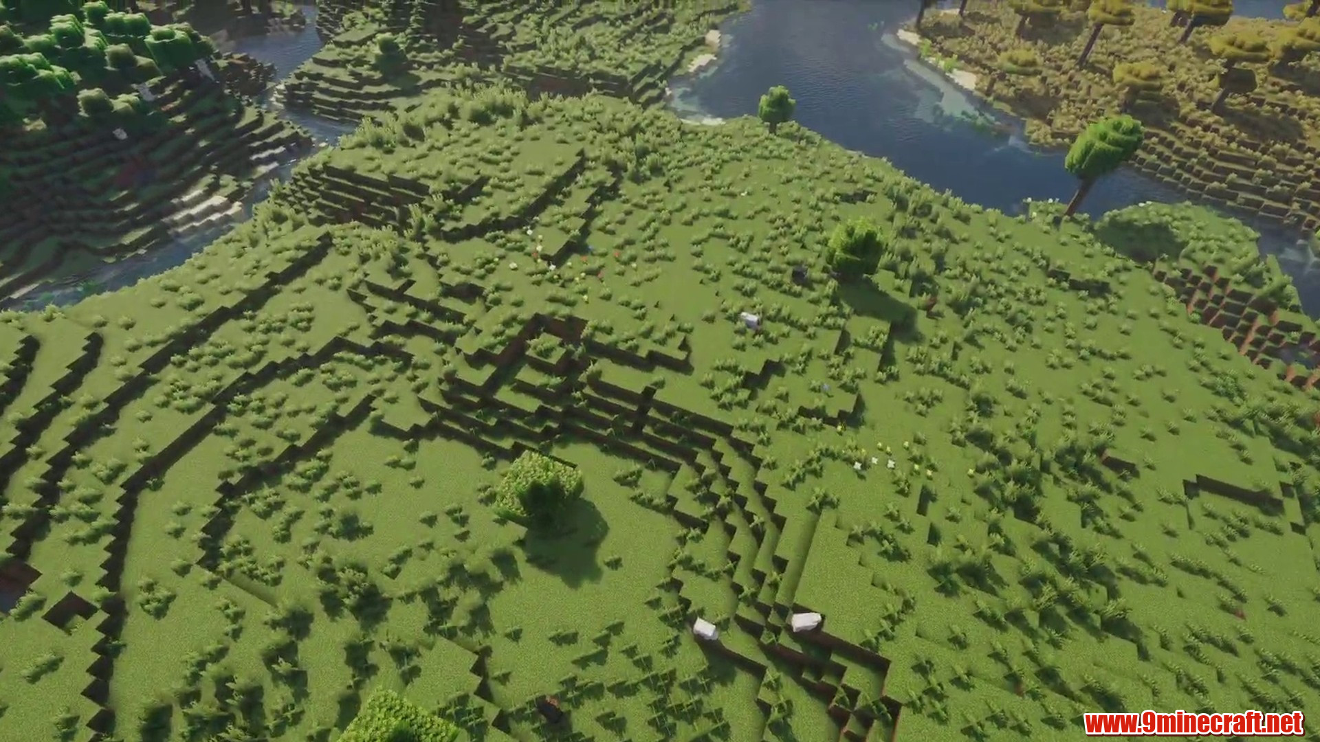 Flat Land Savannah Seed in Minecraft seed 8889926786867062186