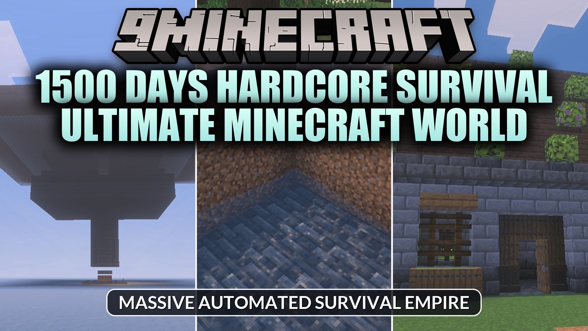 1500 Days Hardcore Survival Ultimate Minecraft World Map