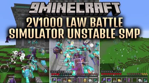 2v1000 Law Battle Simulator Unstable SMP Map