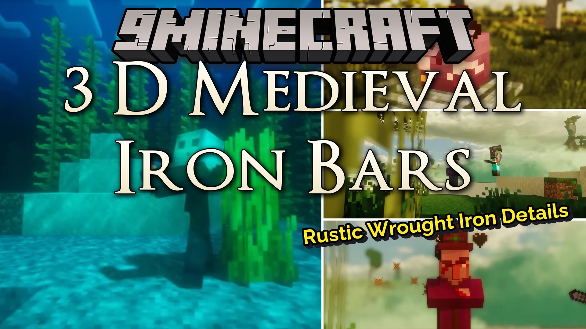 3 D Medieval Iron Bars Resource Pack