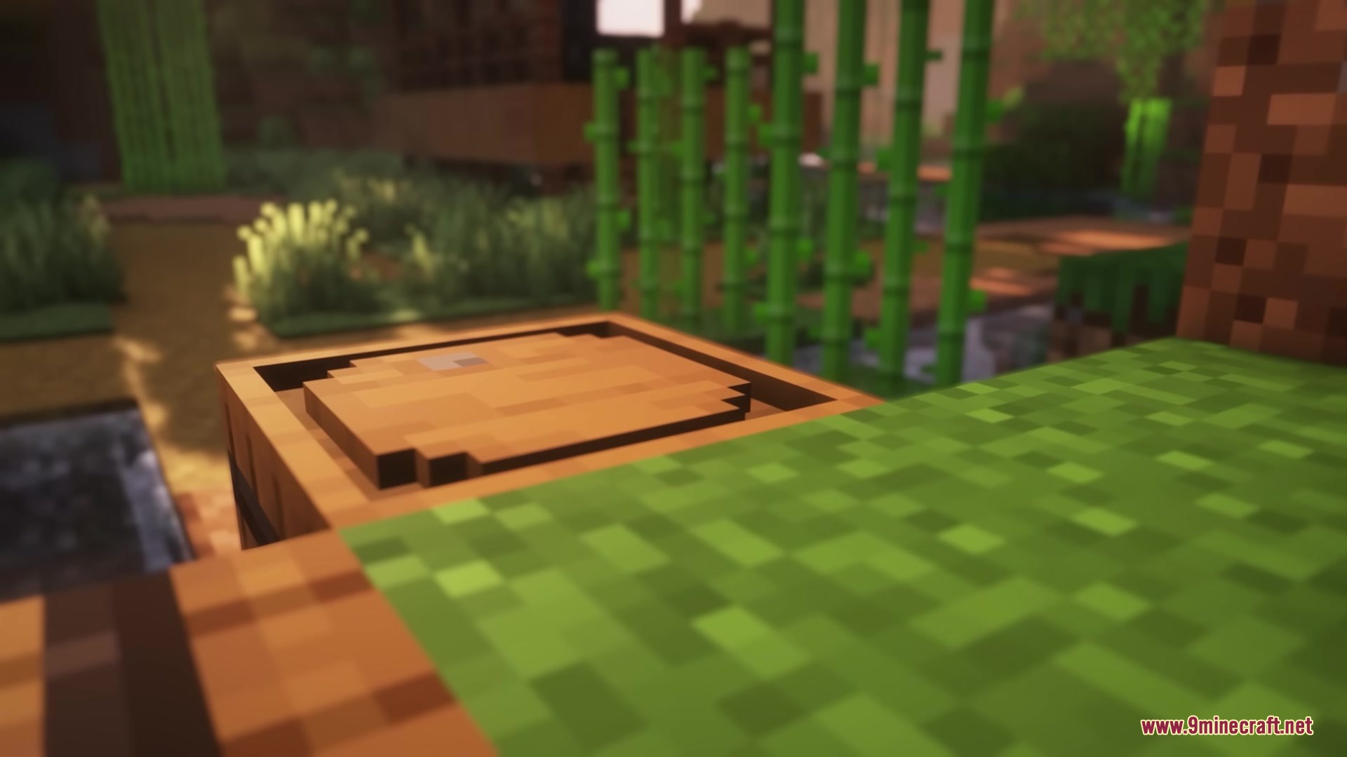 3 D Models Ulti Craft Sandalone Resource Pack Screenshot 7 Close up of a 3D crafting table with detailed tools on top