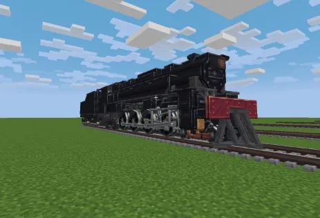 4 8 4 Black Steam Locomotive Schematic Thumbnail