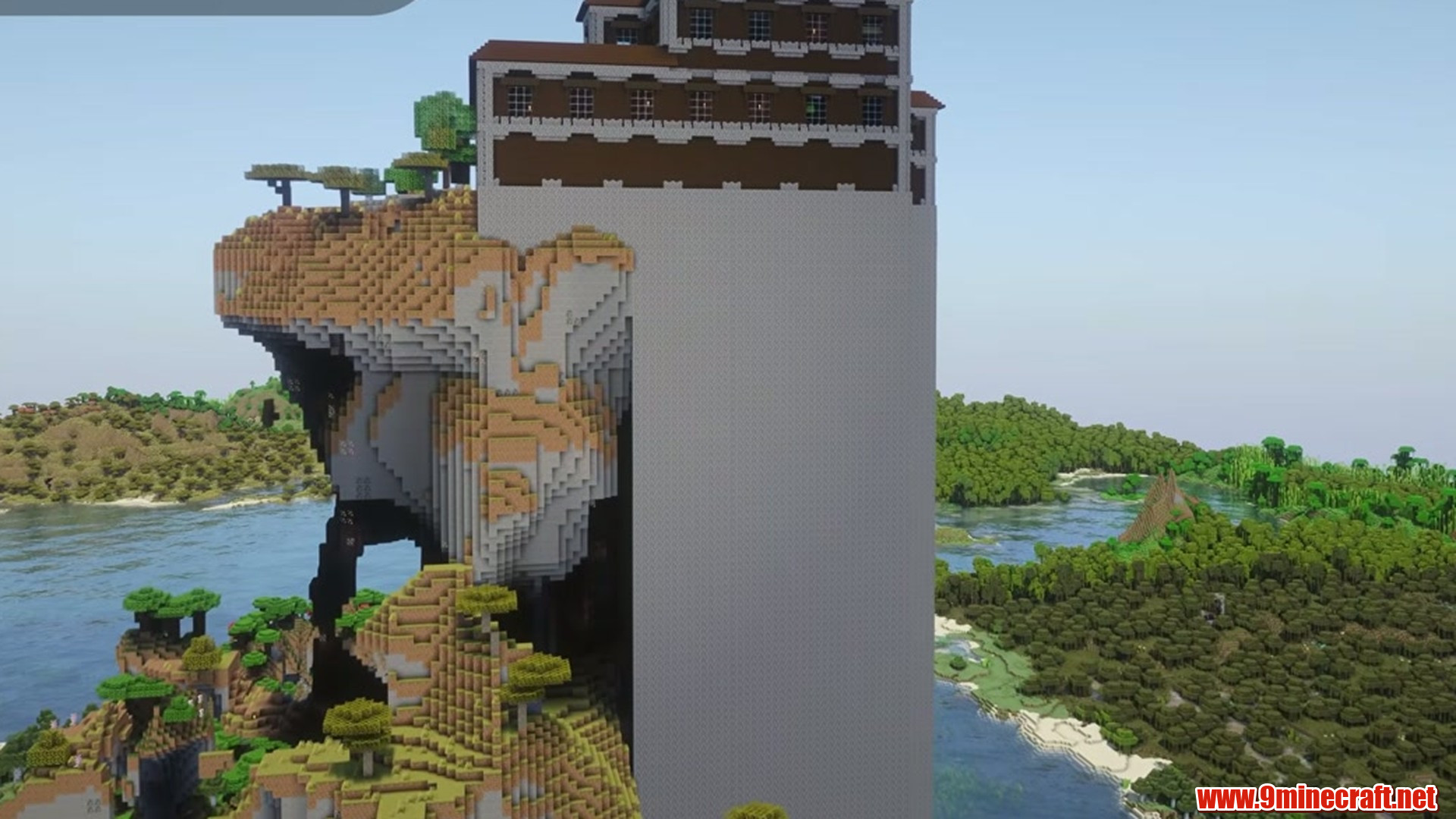 Tallest woodland mansion in Minecraft seed 1902477681404940202
