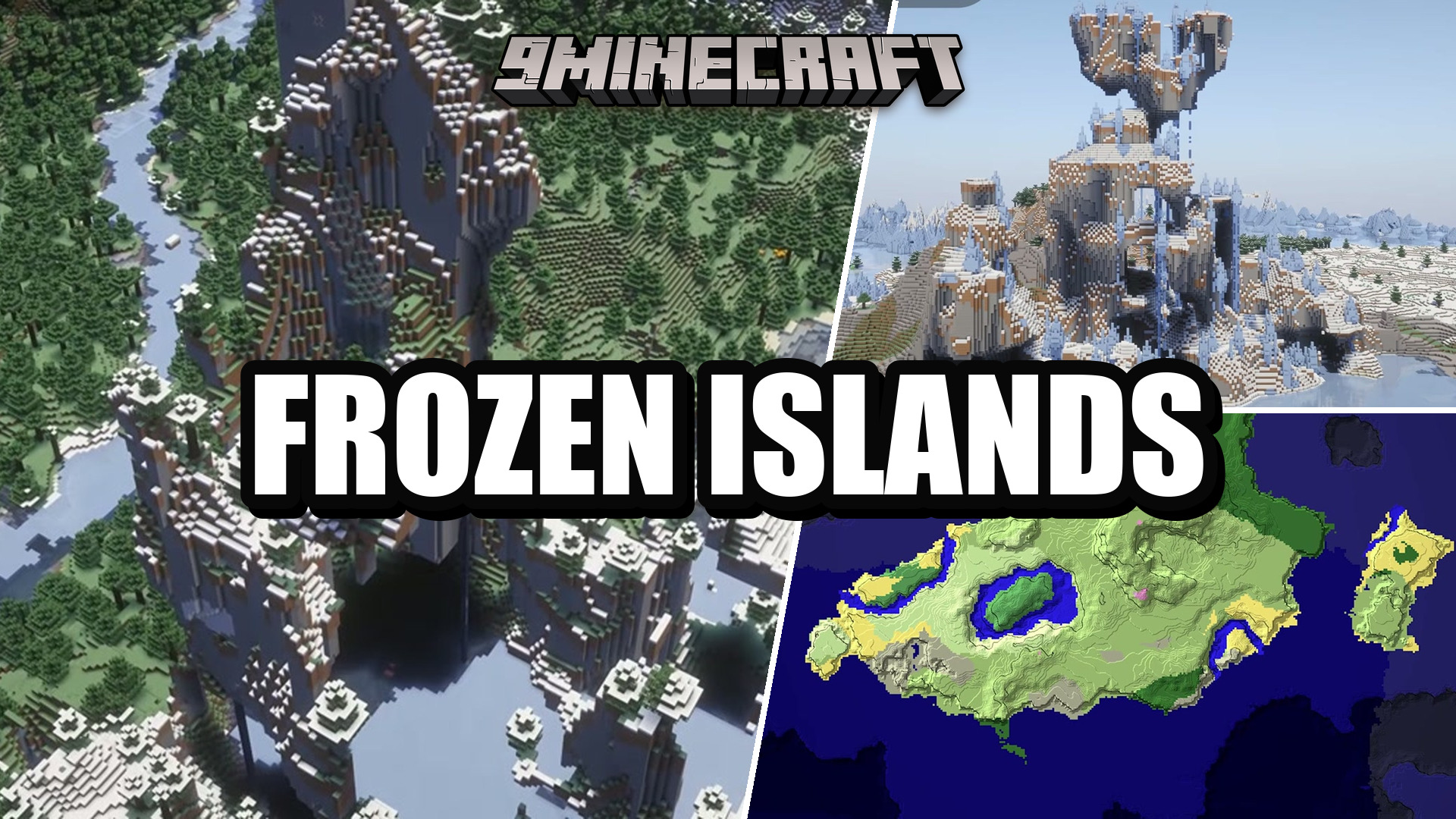 Icebound Peaks and Lonely Islands: Wild Minecraft Seeds (26.2, 1.21.11) - Java/Bedrock Edition