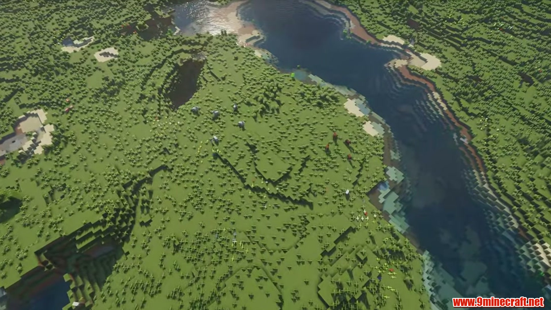 Massive Flat Land Plains Seed in Minecraft seed 4867412132528913286