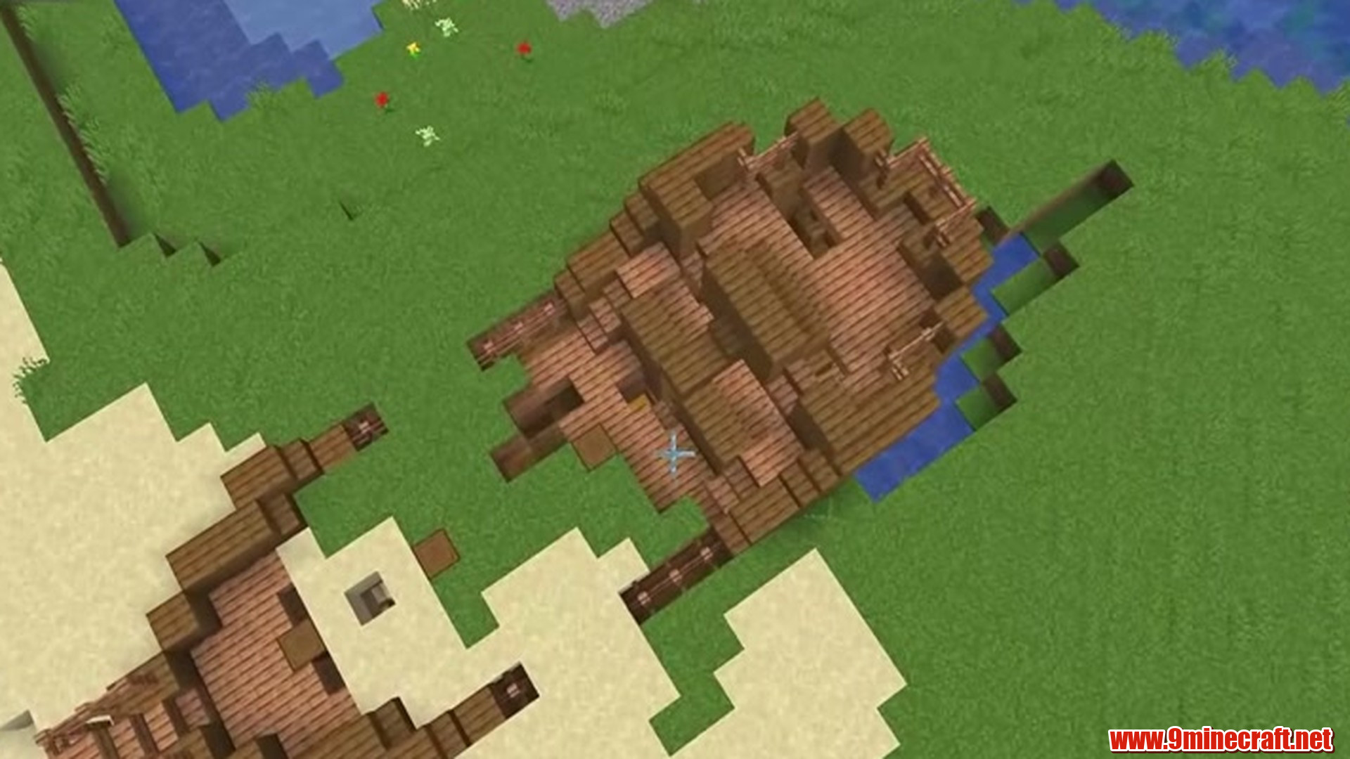 Second landscape view from Minecraft seed 1484195362148679367