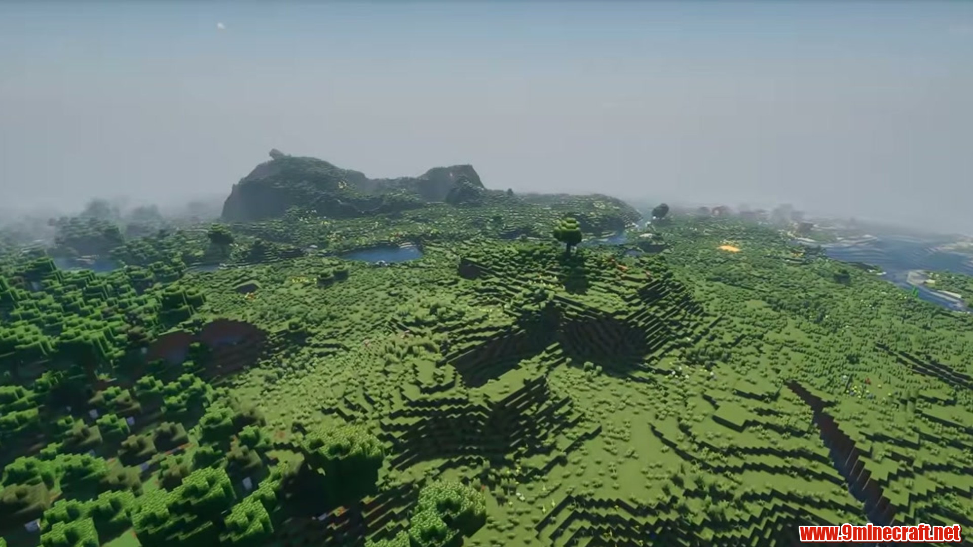 Perfect Flat Village Seed in Minecraft seed 964587086148388841