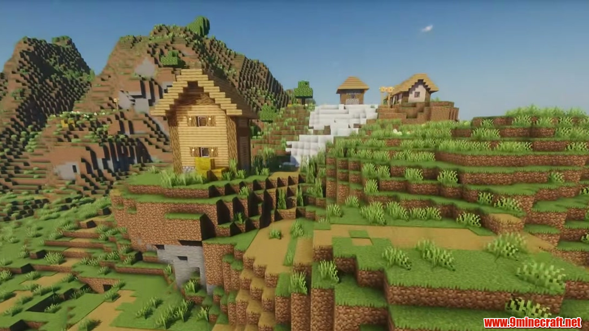 Perfect Coastal Village Seed in Minecraft seed -2475028786729711233