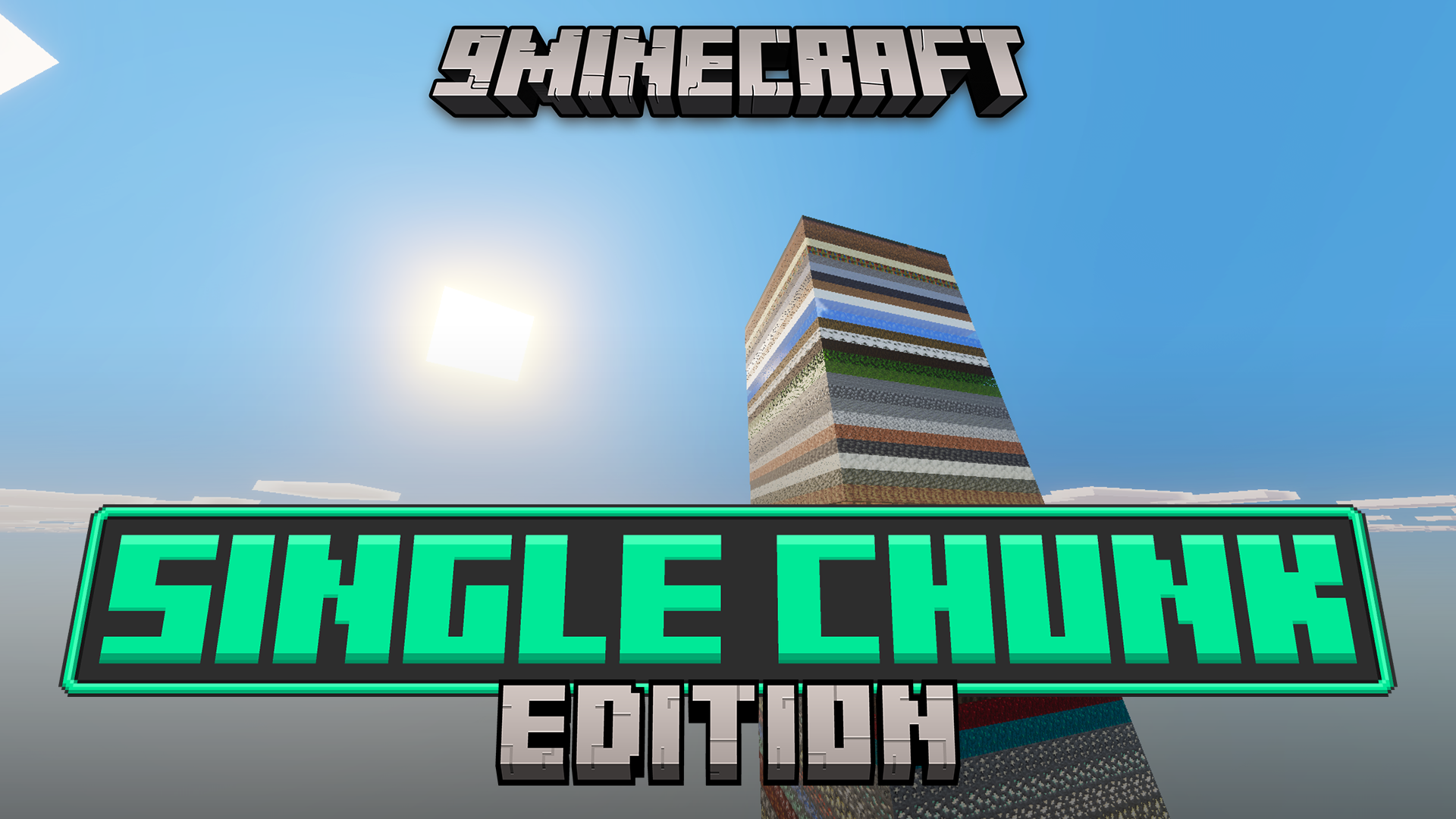 A 100 Layer Challenge Single Chunk Edition Map