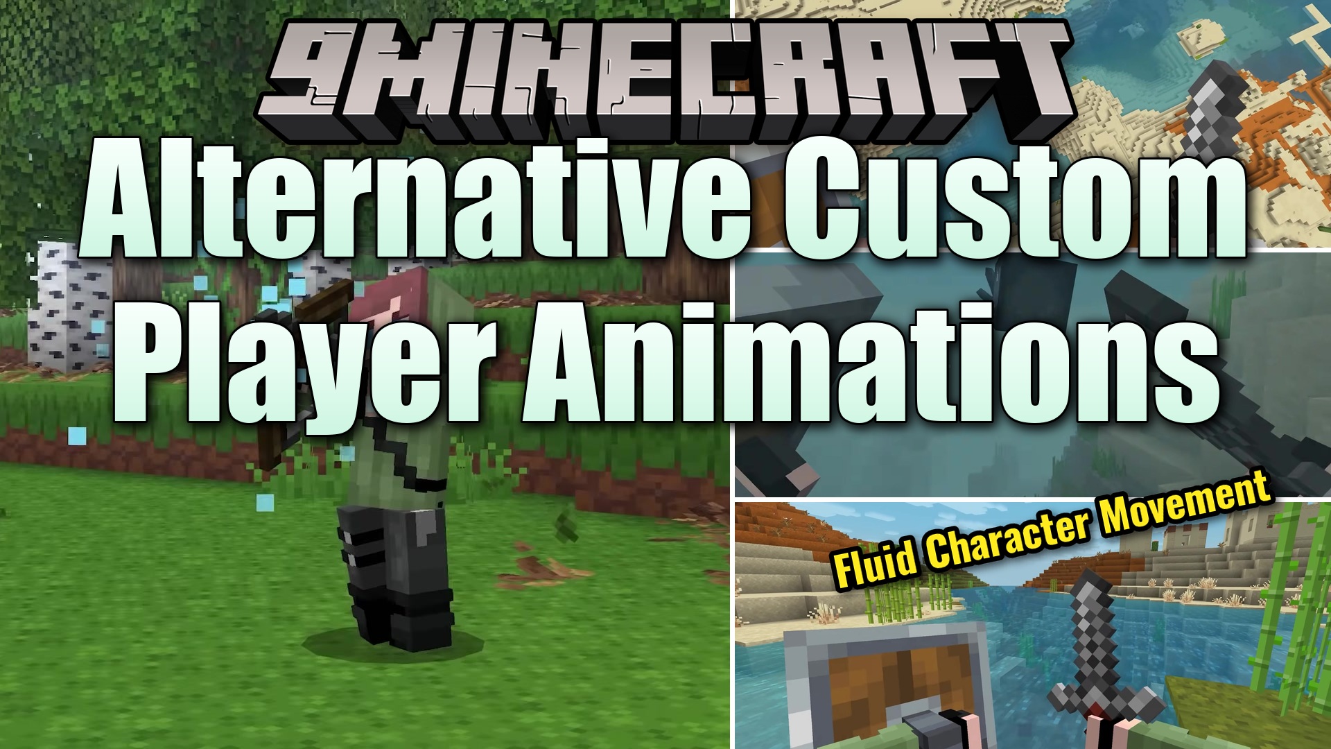 Alternative Custom Player Animations Resource Pack