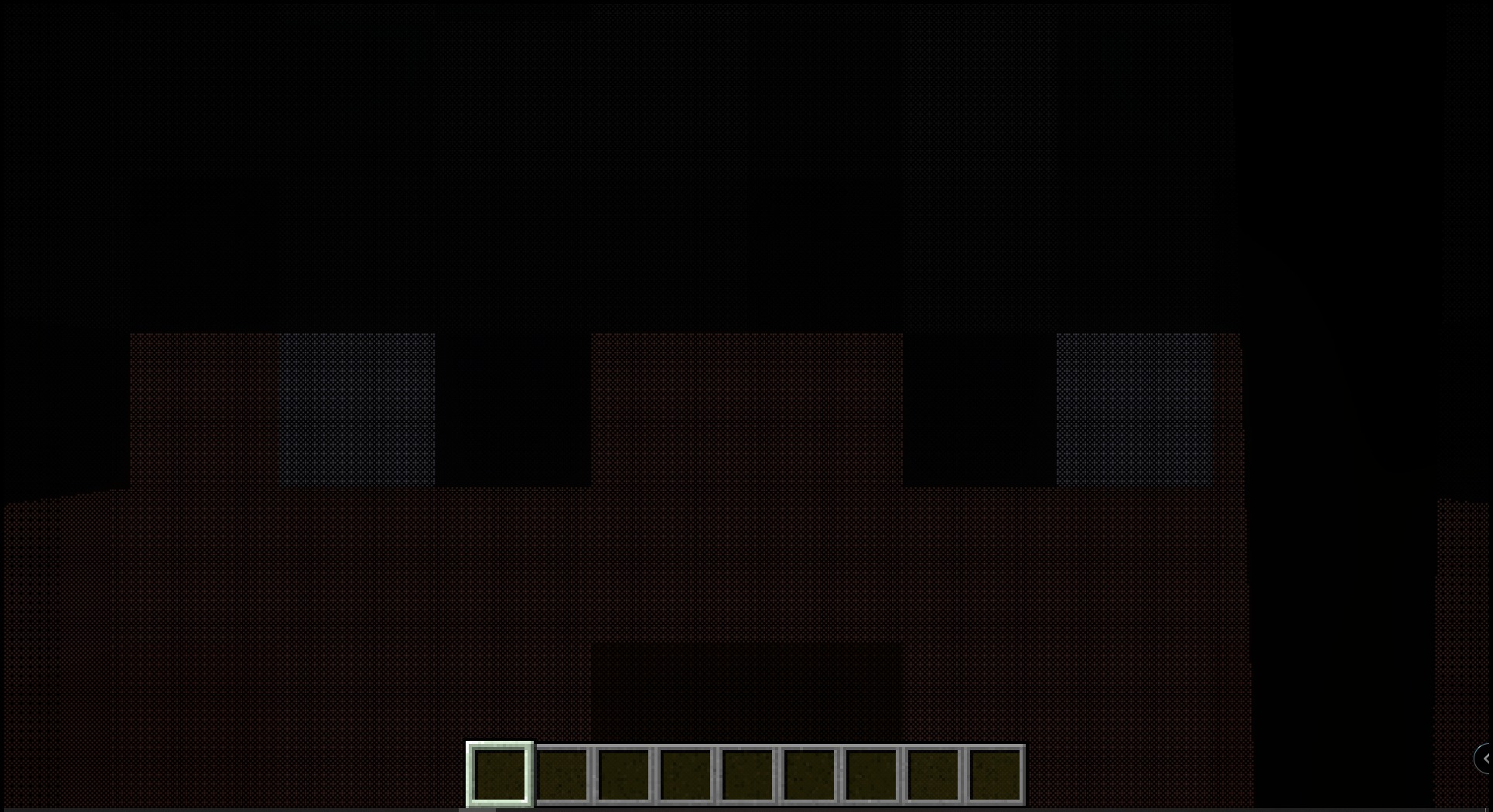 Alylica's Dungeons Addon Screenshot 6 Player standing in a dark room of a custom dungeon structure
