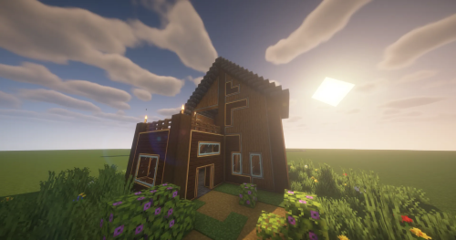 Andesite and Brass House Unfurnished Schematic Thumbnail