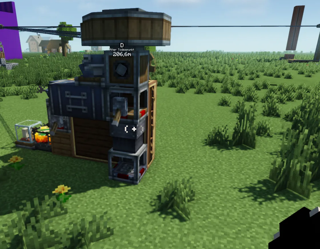 Autocrafter with Repackager Schematic Screenshots 2 A compact mechanical autocrafter with a repackager built in a field
