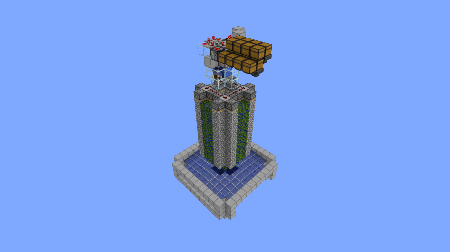 Basic Redstone 169k Cobblestone Farm Schematic Thumbnail