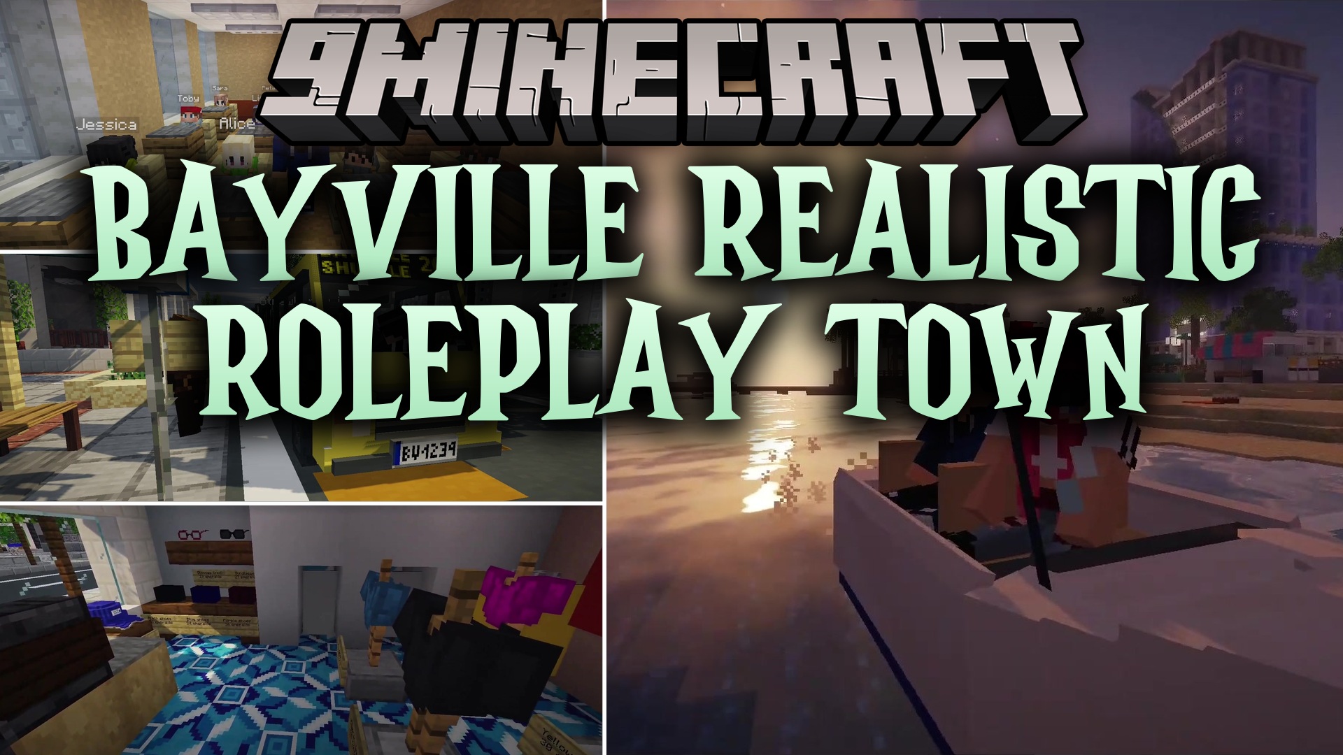Bayville Realistic Roleplay Town Map