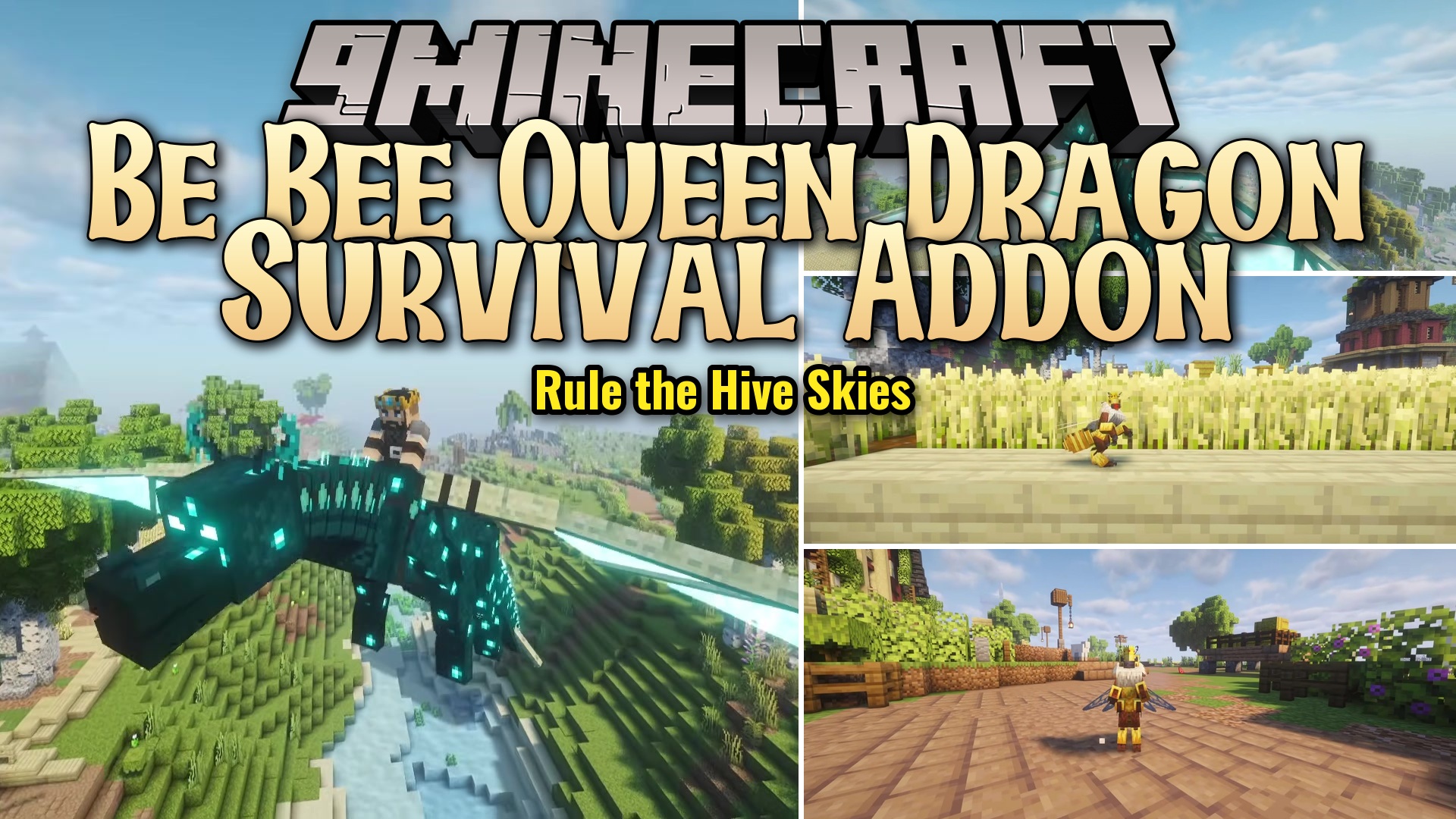 Be Bee Queen Dragon Survival Addon Mod