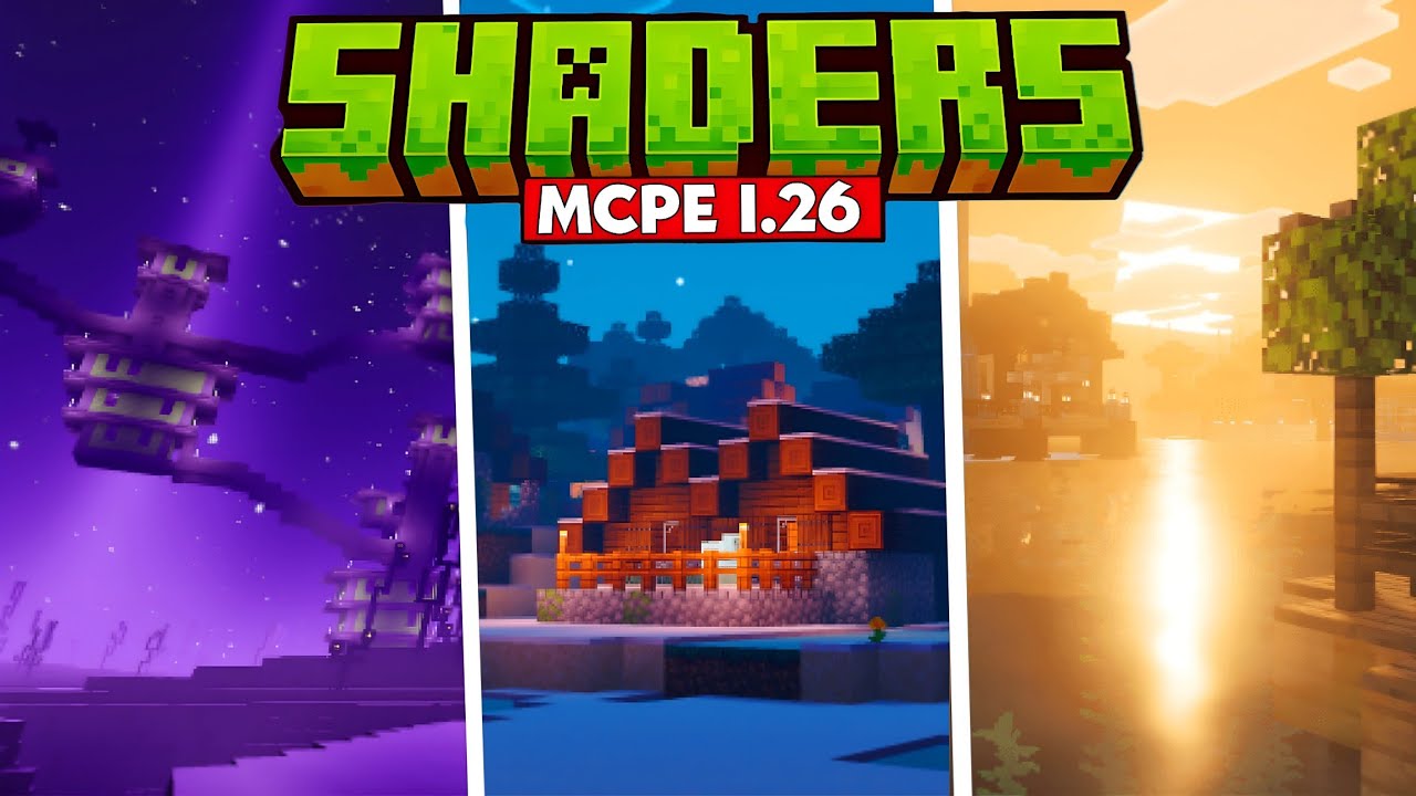 Best Minecraft PE Shader 1.26+