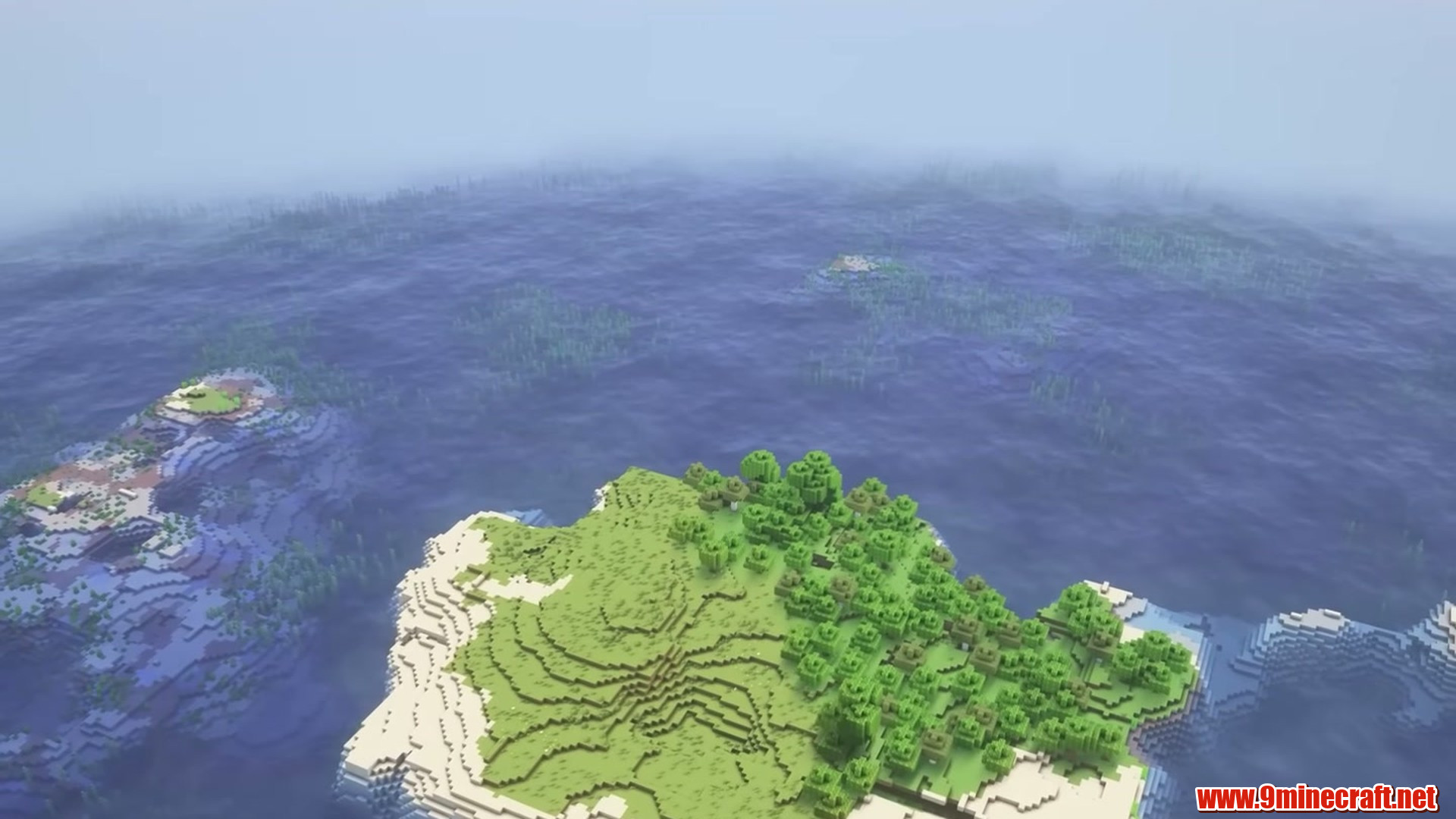 Survival Spot scenic landscape in Minecraft 26.2