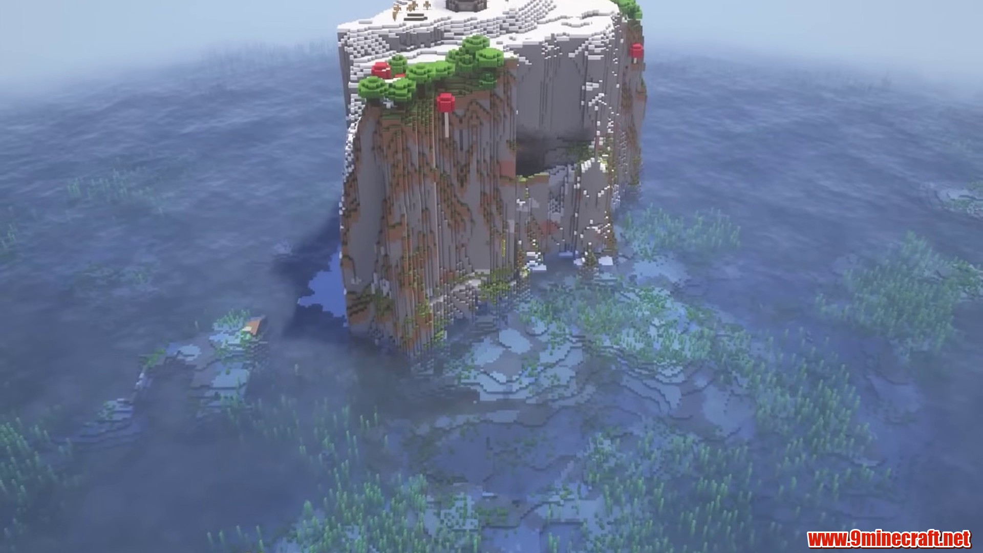 Lighthouse in Minecraft seed 6942699690697285967