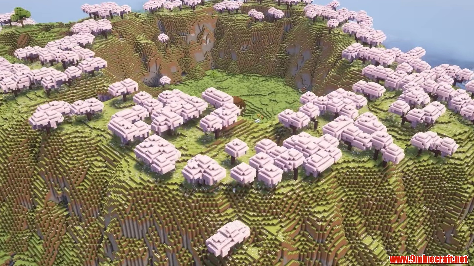 Scenic terrain featured in Peaceful Outpost