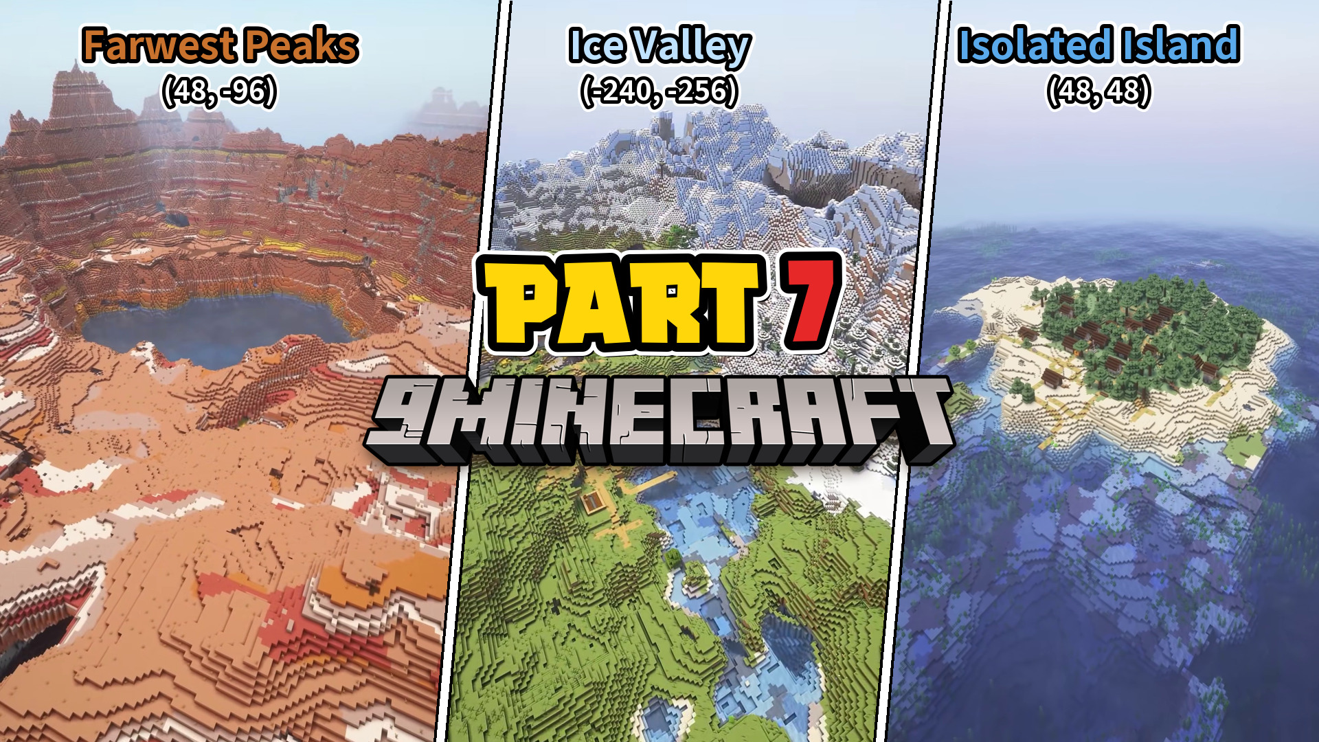 Best Seeds For Minecraft (26.2, 1.21.11) Part 7 - Java/Bedrock Edition