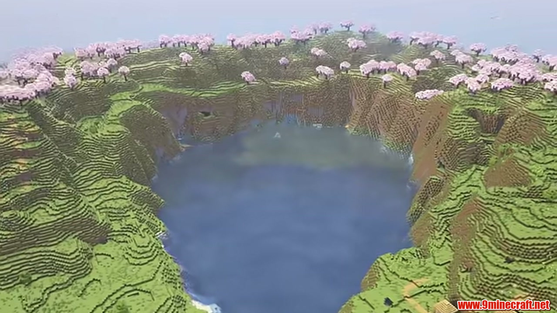 Cosy Lake in Minecraft seed 69427212428877483