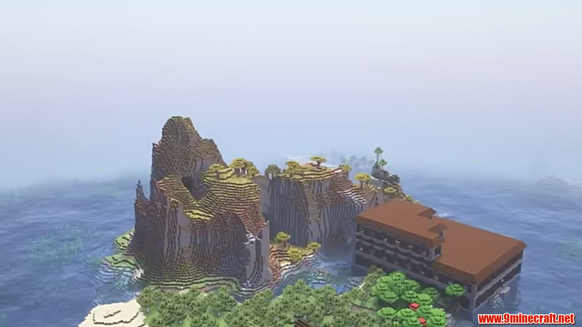 Second view of Hot Island terrain