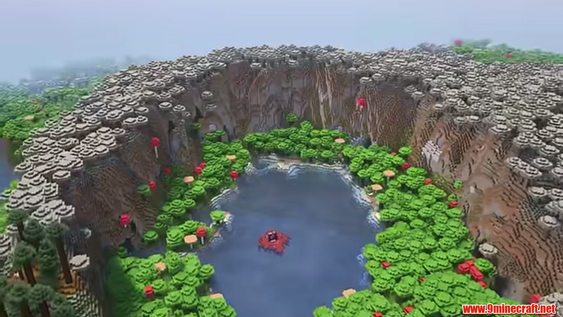 Pale Portal in Minecraft seed 6942710045326431