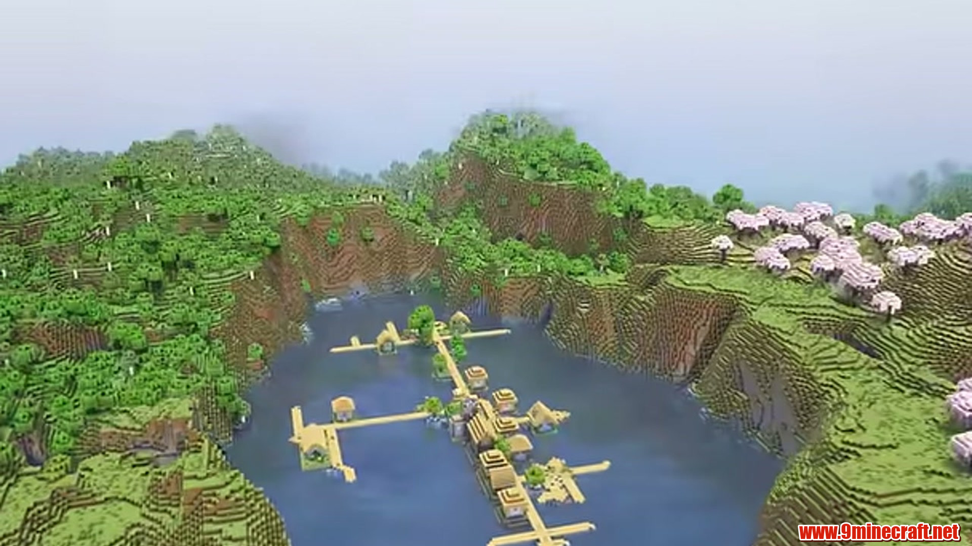 Second view of Villager's Lake terrain