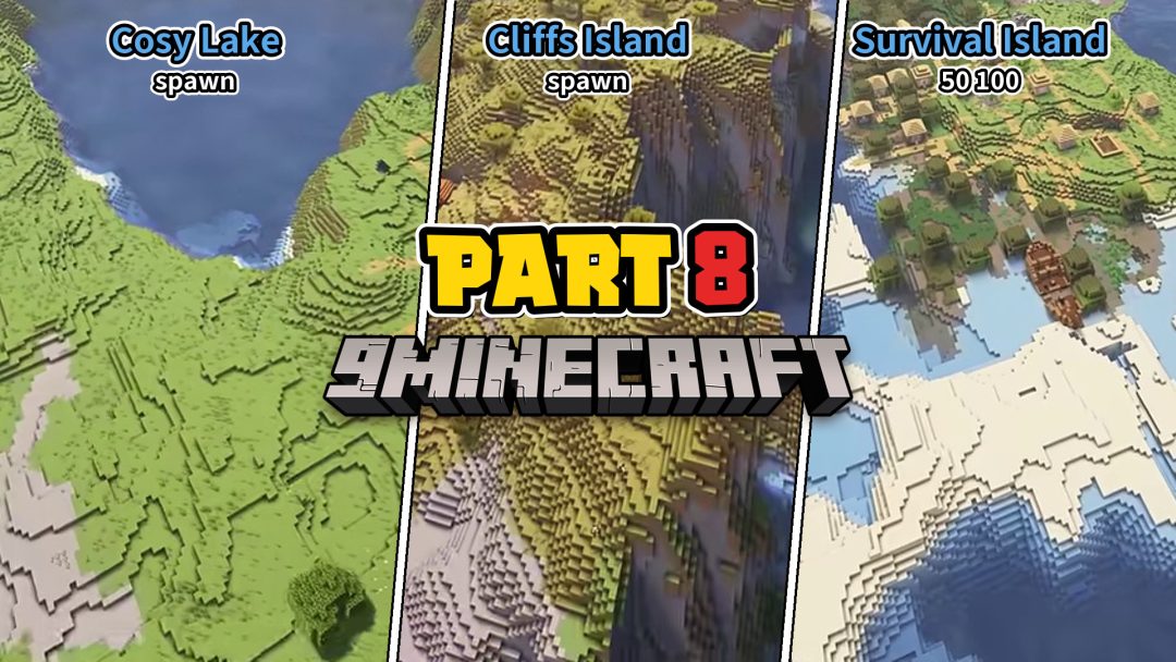 Best Seeds For Minecraft (26.2, 1.21.11) Part 8 - Java/Bedrock Edition