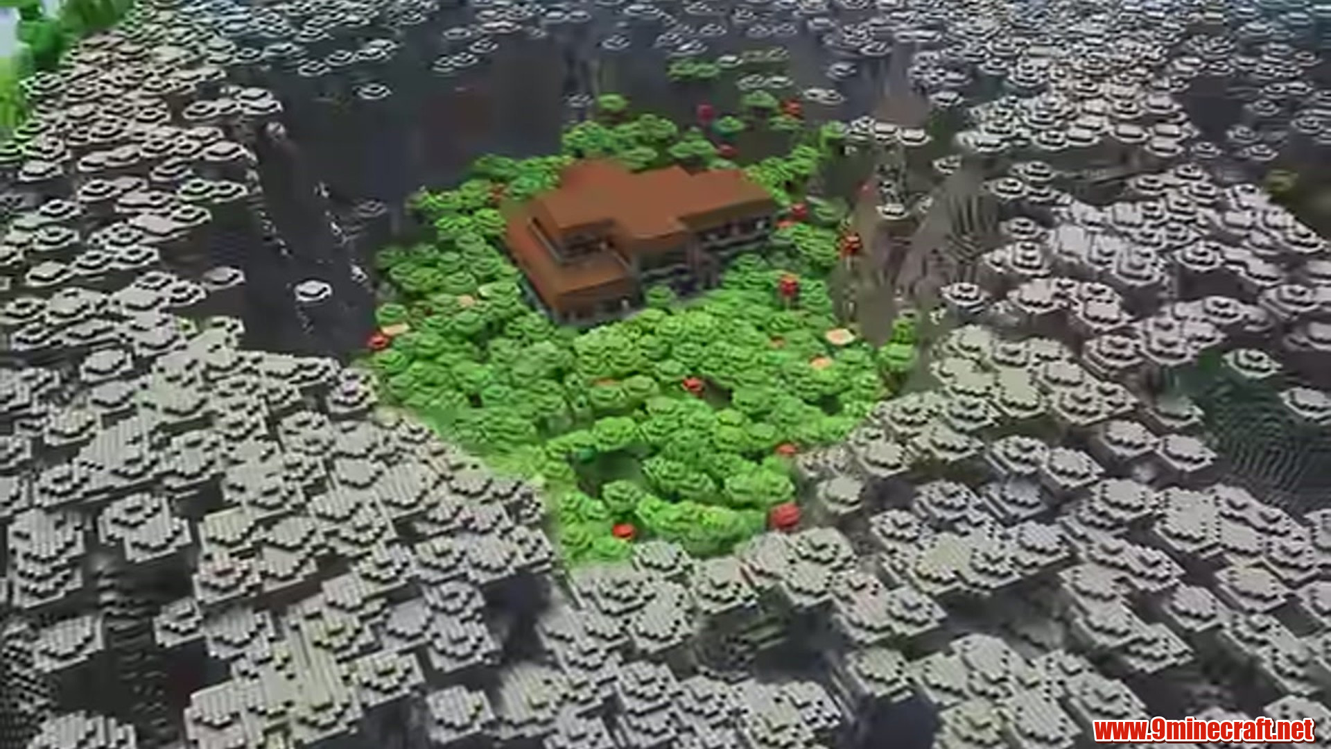 Illager's Home in Minecraft seed 6942694337095395925