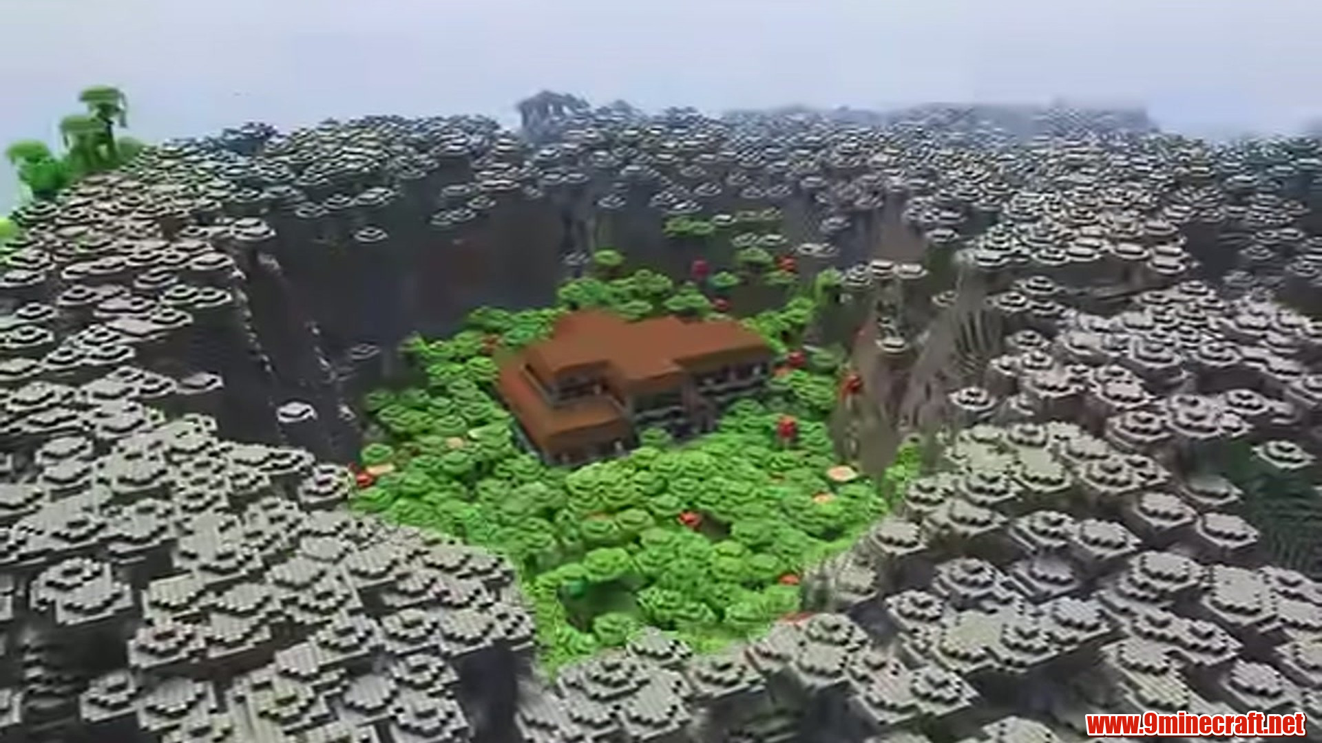 Second view of Illager's Home terrain