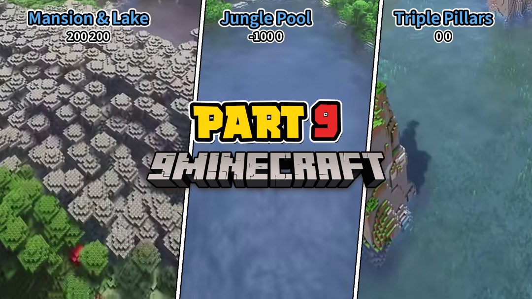 Best Seeds For Minecraft (26.2, 1.21.11) Part 9 - Java/Bedrock Edition