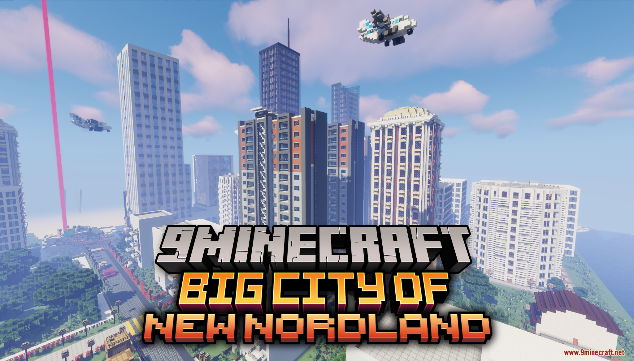 Big City of New Nordland Map
