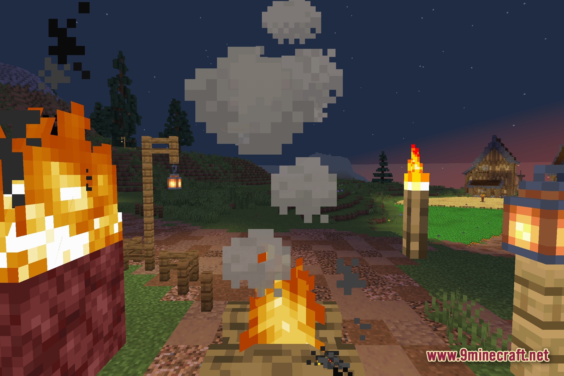 Bitmap Vanilla Shaders (26.2, 1.20.1) – Pure Black and White Rendering — screenshot 6