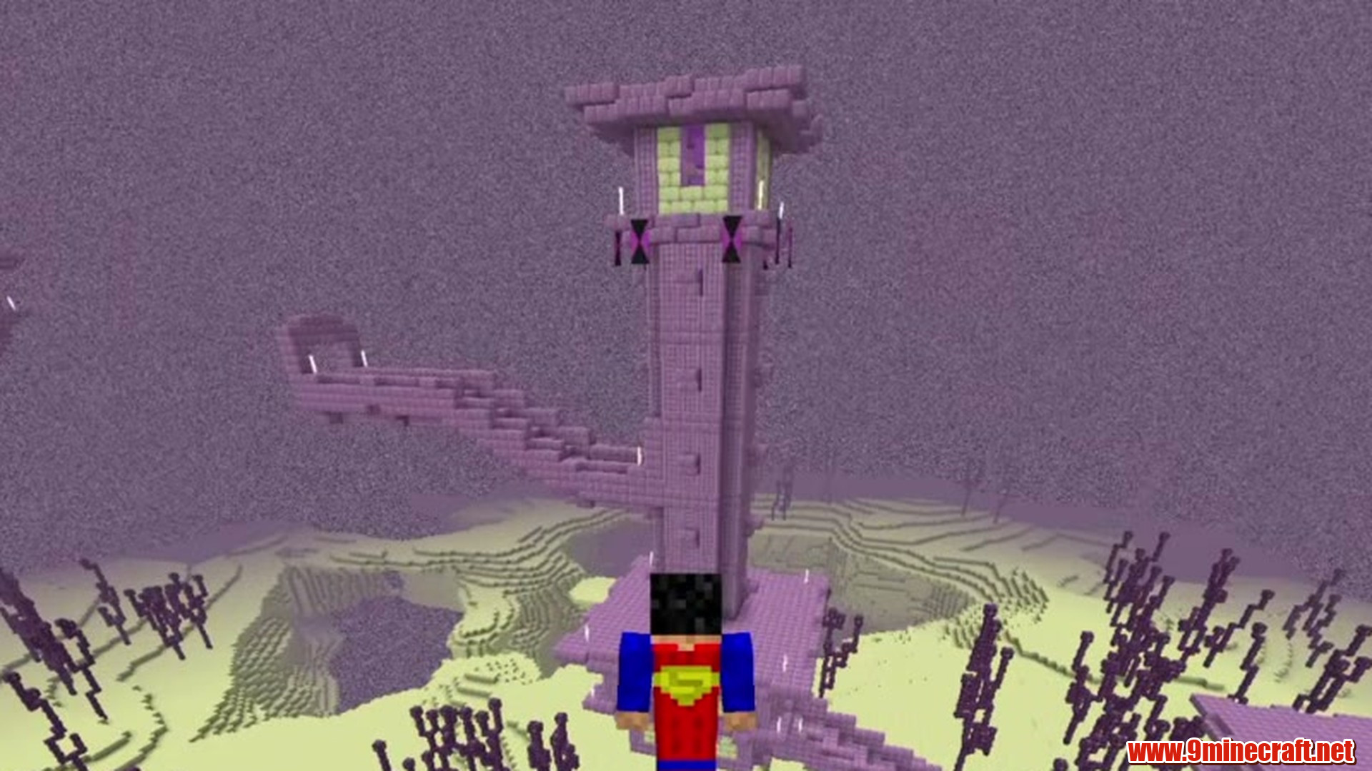Second landscape view from Minecraft seed 5989827108919514849