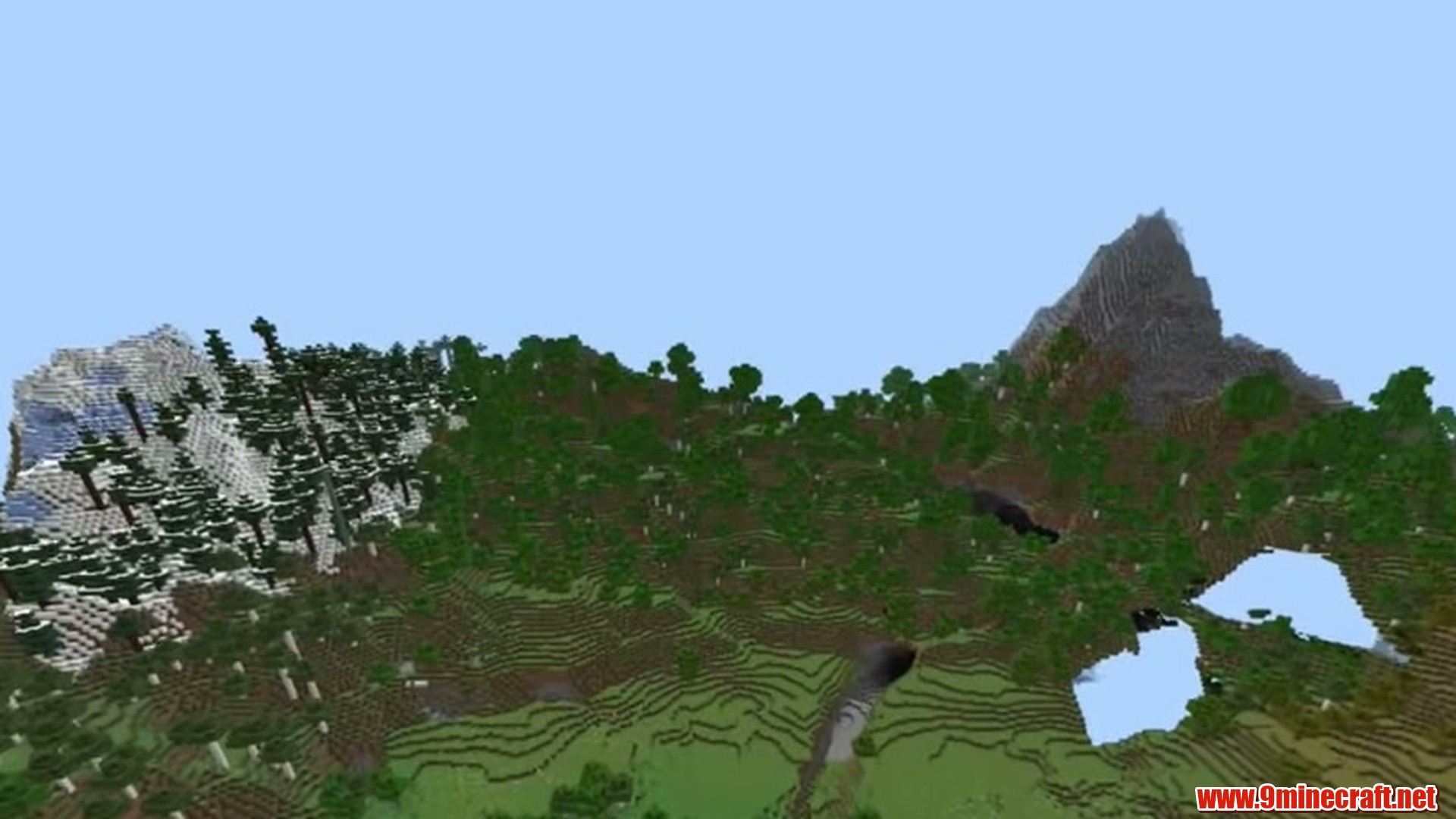 Eight Blacksmith Exploration World in Minecraft seed 727512798597216993