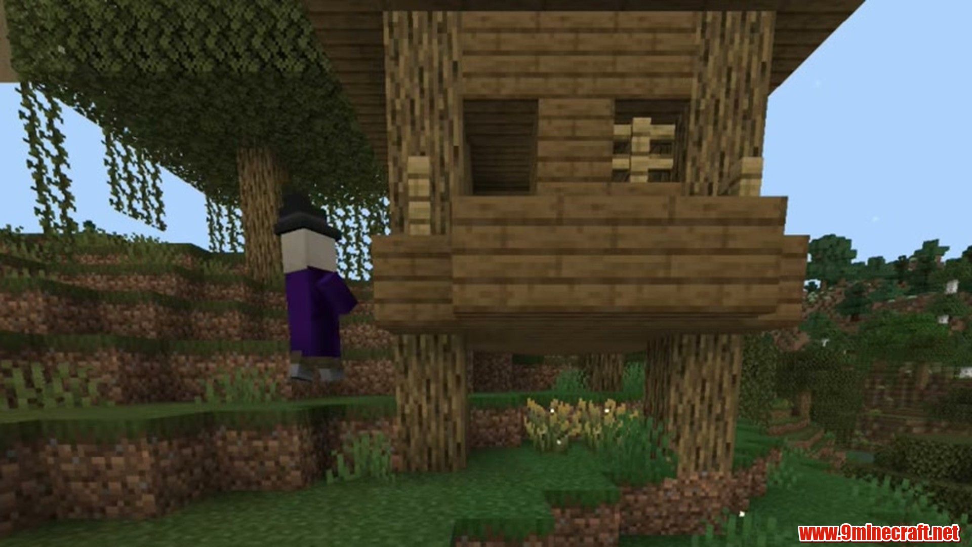 Second landscape view from Minecraft seed 727512798597216993
