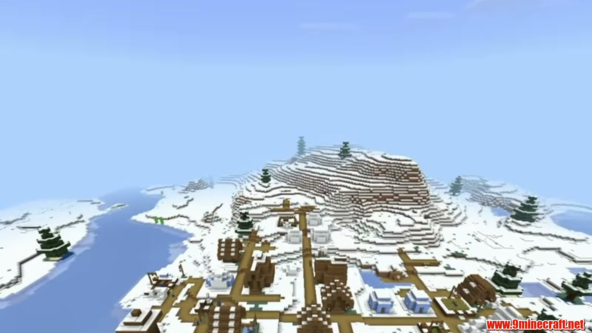 Eight Blacksmith God Seed in Minecraft seed 7411236149137250589