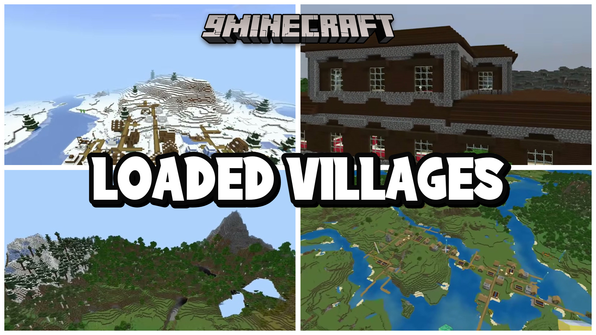 Blacksmith Villages Loaded for Survival: Minecraft Seeds (26.2, 1.21.11) - Java/Bedrock Edition