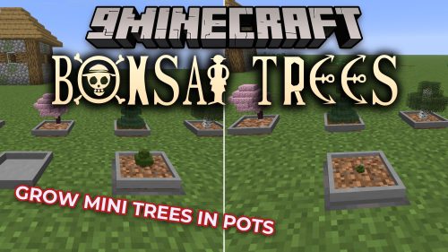 Bonsai Trees 9minecraft Mod