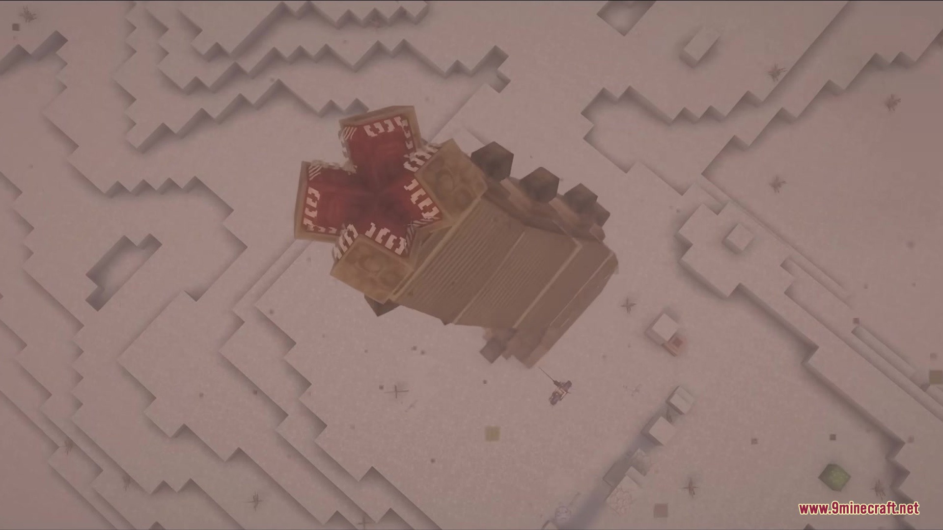 Brainium Mod Screenshot 1 Brainium Mod features a massive alien boss with a red mouth