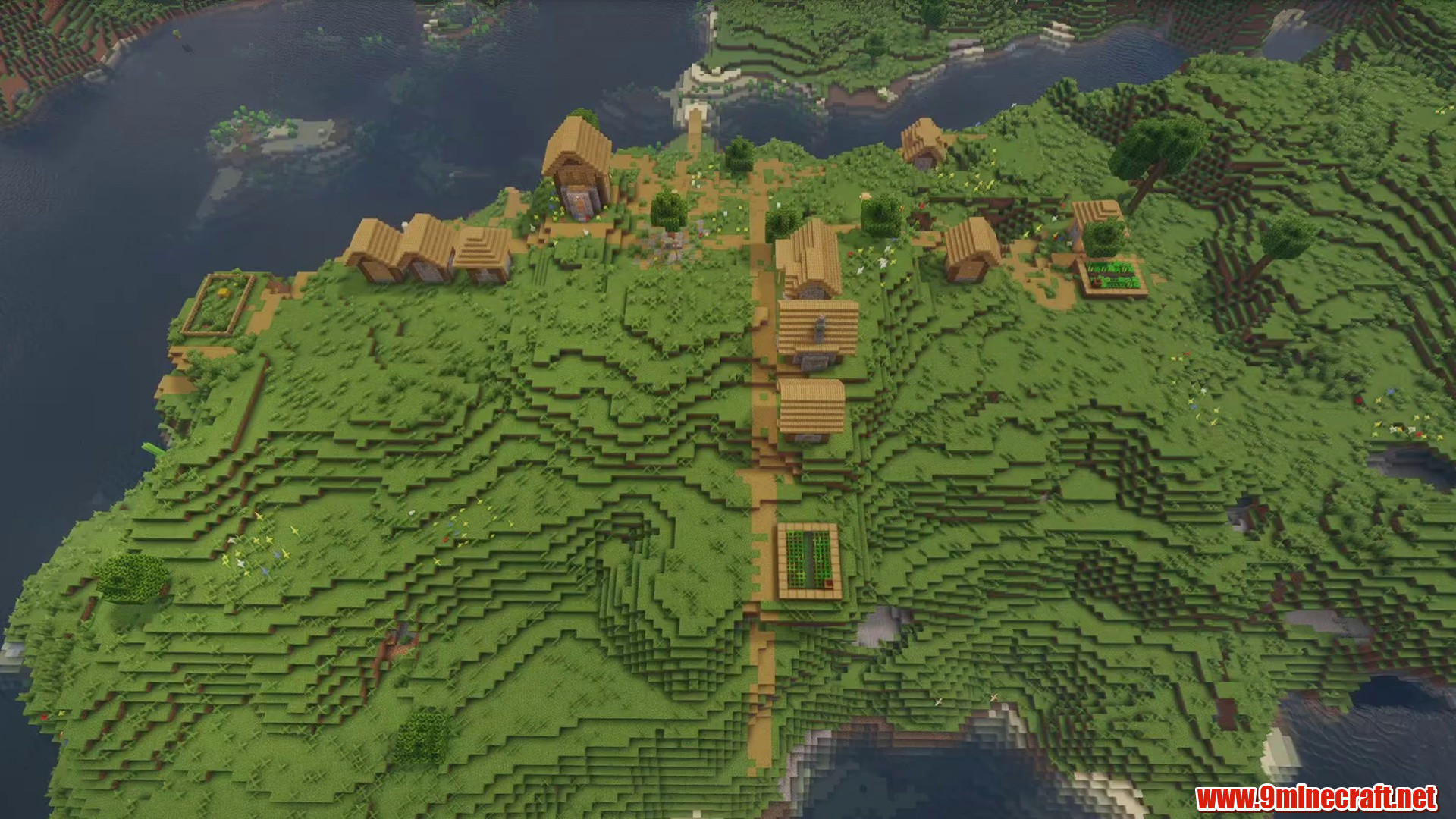 Village Port Seed in Minecraft seed -689003939010097489
