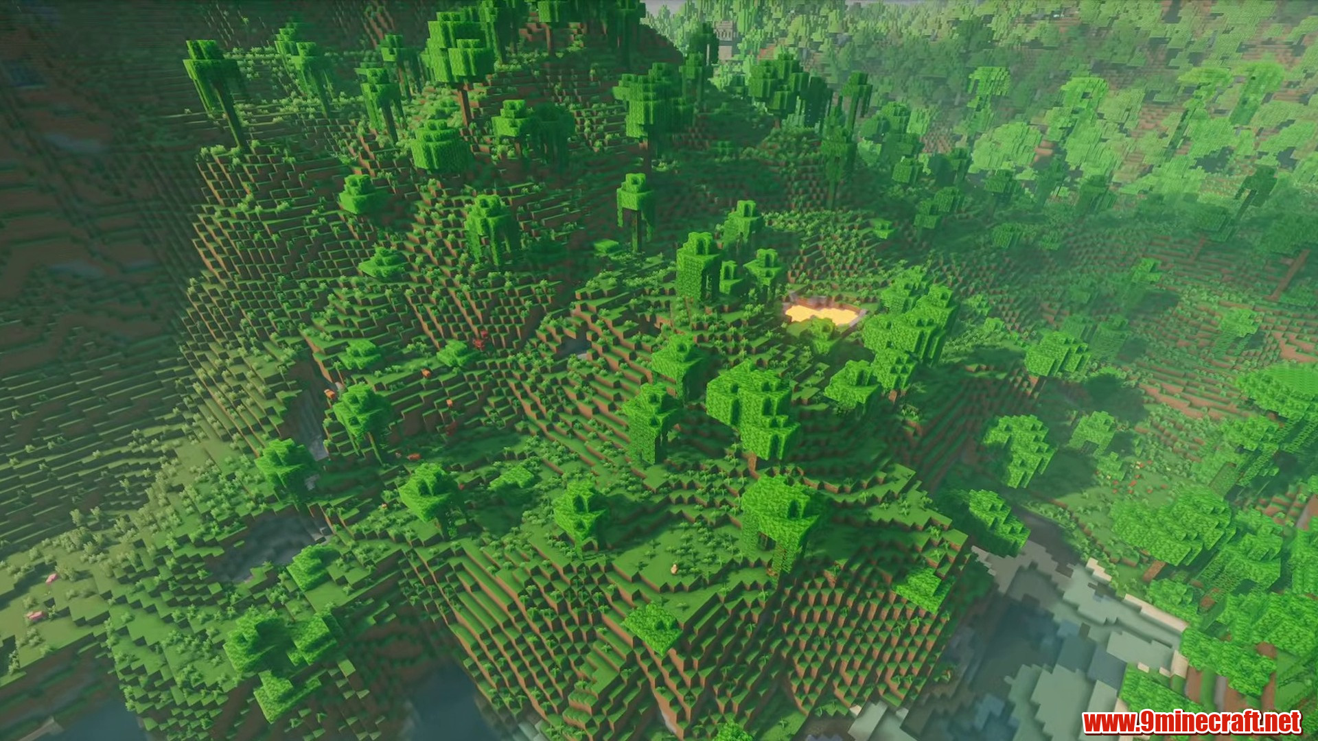 Jungle Seed in Minecraft seed -7057863872970073962