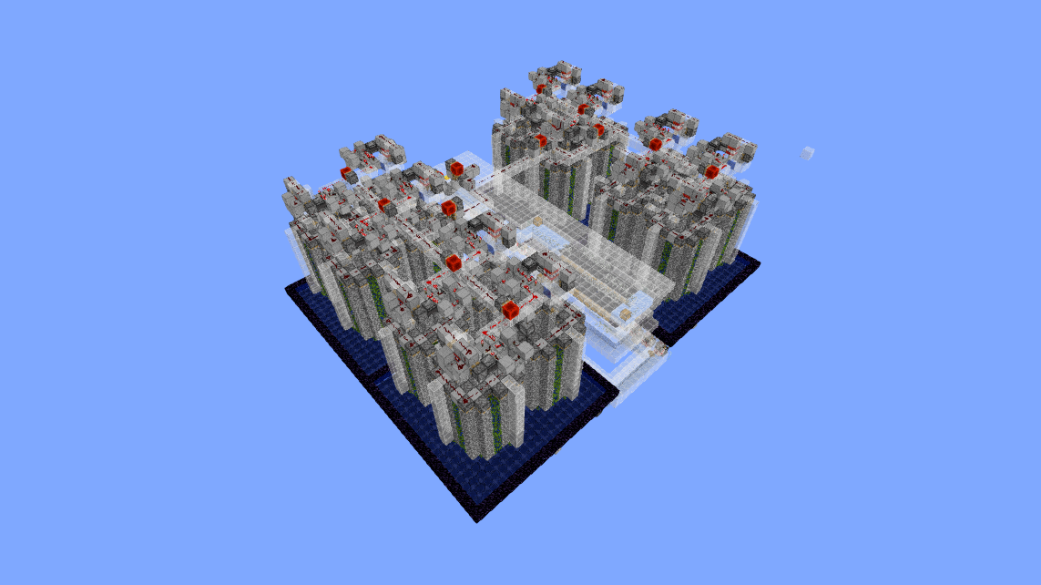 Cobble Farm 50m per Hour Donut SMP Schematic Thumbnail