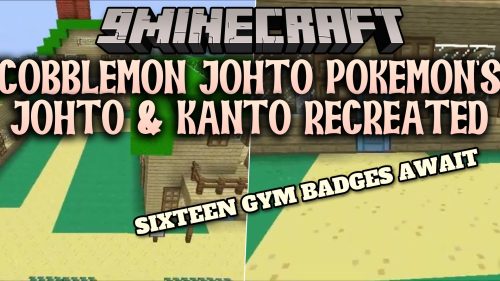 Cobblemon Johto Pokemon's Johto & Kanto Recreated