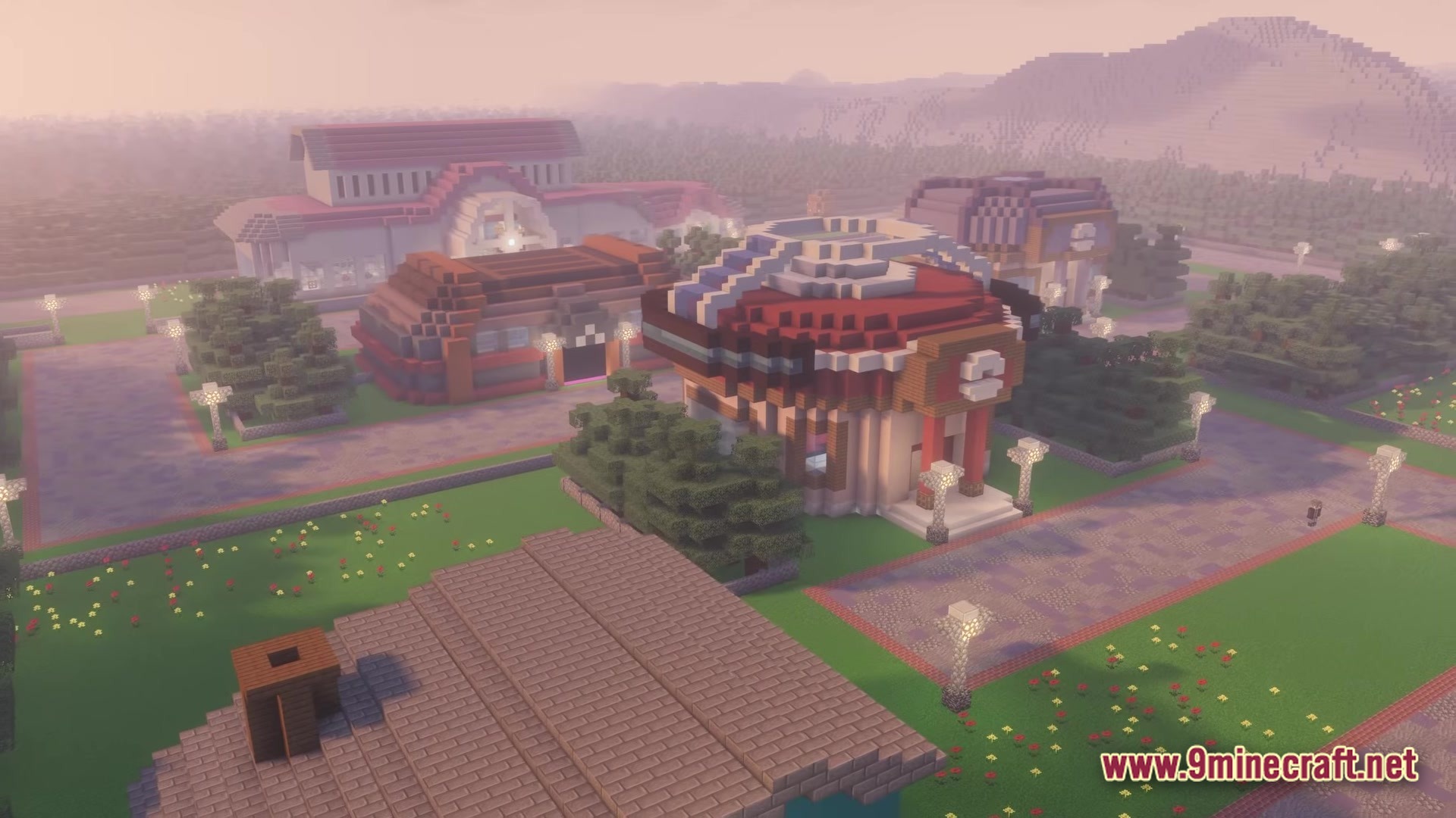 Cobblemon Kanto Pokemon's FireRed and LeafGreen recreated Map Screenshot 1