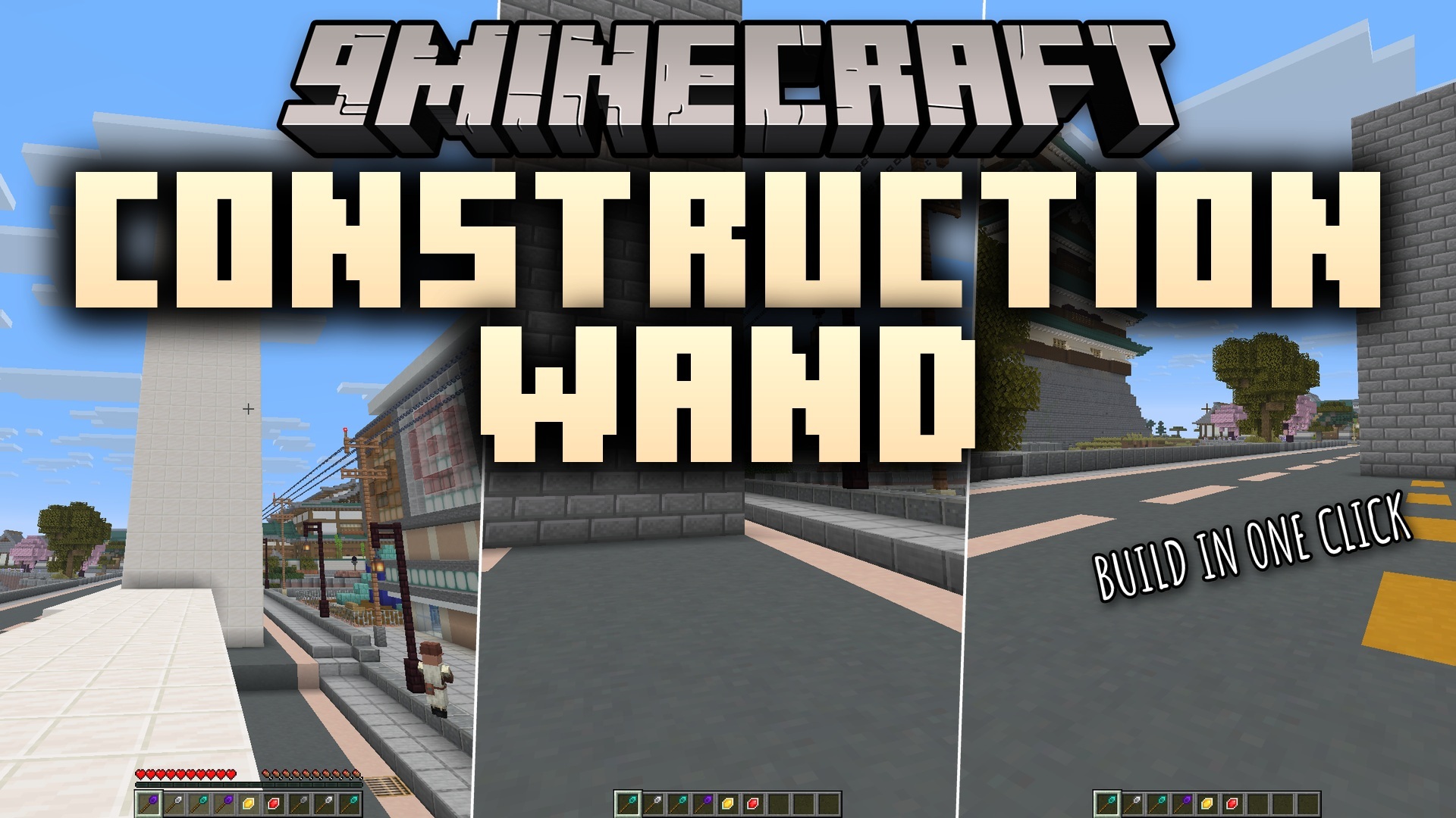 Construction Wand 9minecraft Mod (26.2) – Build Entire Walls in Seconds
